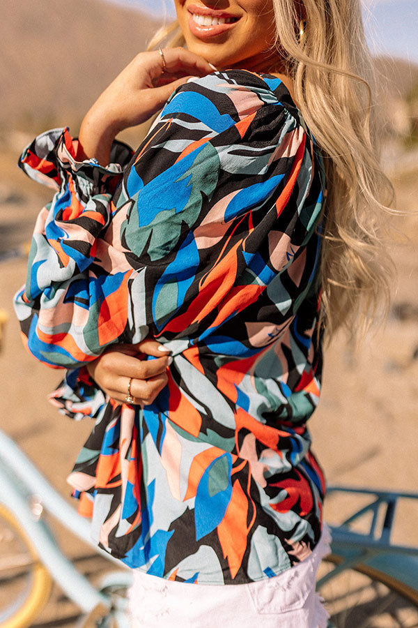 Delightful Night Shift Top In Black Image - 4