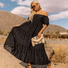 Mind On Mykonos Maxi In Black Image - 1