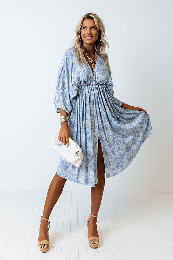 Calmer Days Floral Dress Image - 1