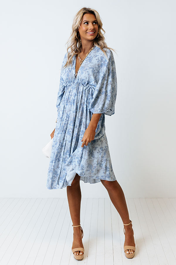 Calmer Days Floral Dress Image - 2