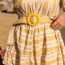 Better Belize It Woven Belt In Yellow Image - 1