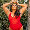 Wavy Baby One Piece Swimsuit Curves Image - 1