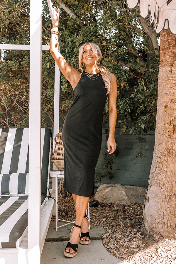 Inner Circle Midi In Black Image - 2