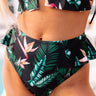 Tropical Bliss High Waist Bikini Bottom Image - 1