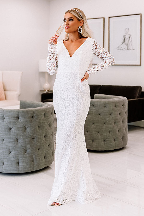 Truly Charming Lace Maxi