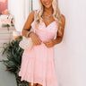 Beautiful Beach Waves Crochet Dress In Light Pink Image - 1