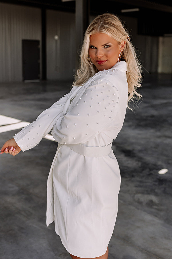 Romantic Bliss Blazer Dress Curves Image - 5