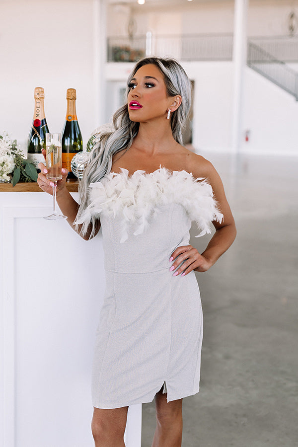 Reason To Party Dress In Champagne Image - 1