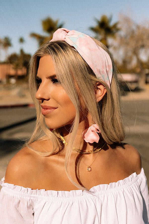 Sunshine Seeker Watercolor Headband Image - 1