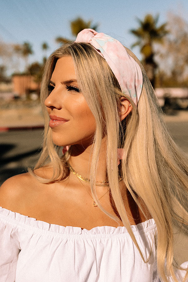 Sunshine Seeker Watercolor Headband Image - 1