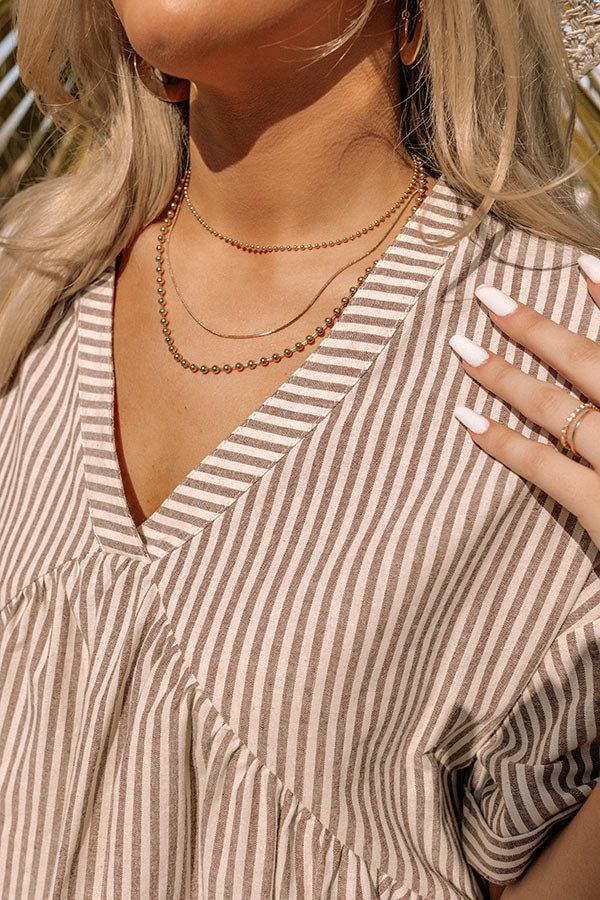 Malibu Bound Layered Necklace Image - 2