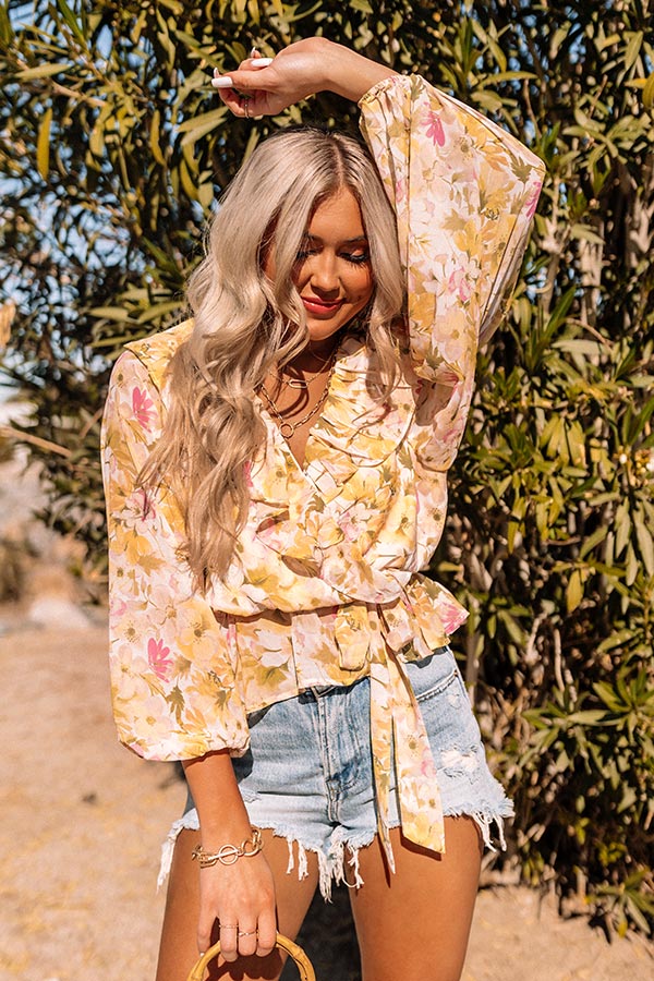 Treasured Forever Floral Top