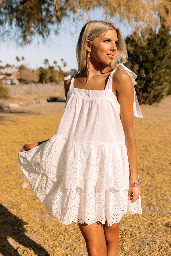 West Bay Beach Eyelet Dress Image - 4