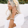 Serious About Sunshine Beaded Headband In Gold Image - 1