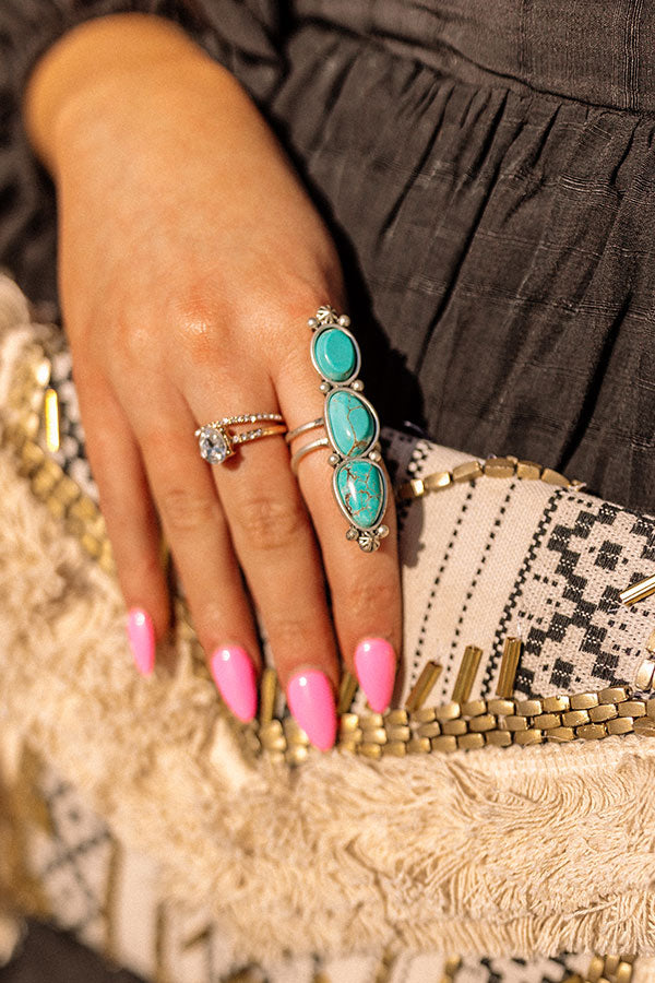 Belize Me Turquoise Ring Image - 1