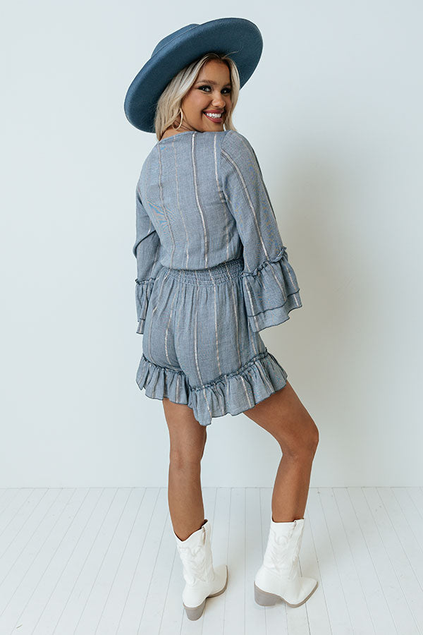 Daytona Daze Front Tie Romper Image - 4