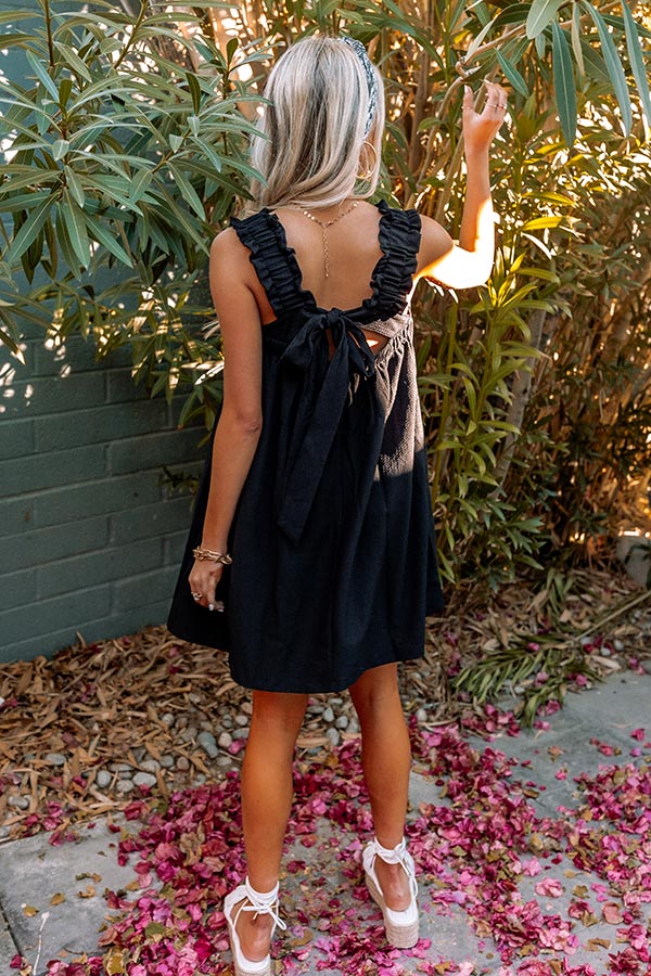 Soaking Up Sun In Santorini Dress Image - 4