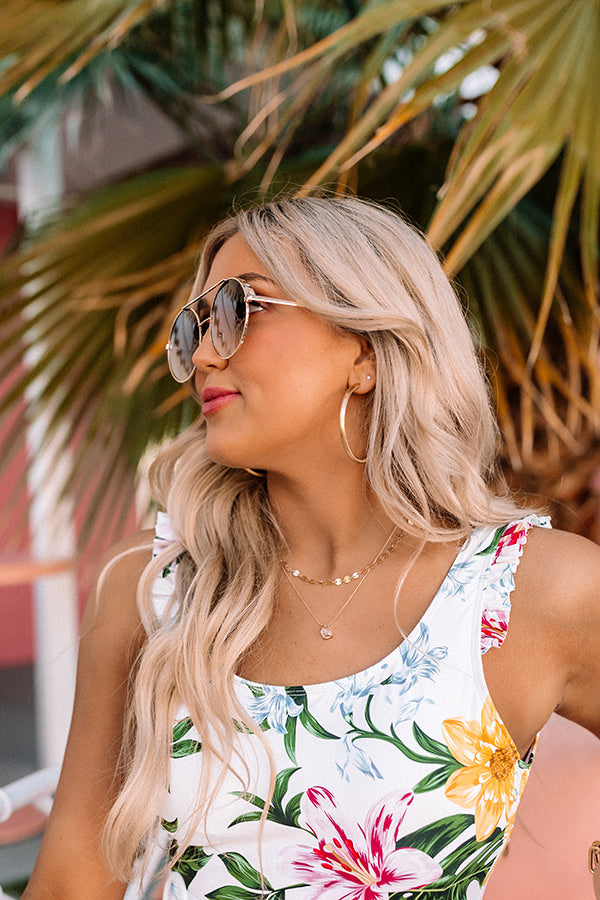 Serious About Sunshine Sunnies In Brown Image - 2