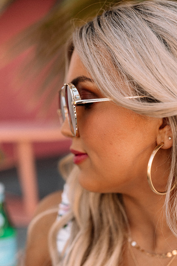 Serious About Sunshine Sunnies In Brown Image - 3