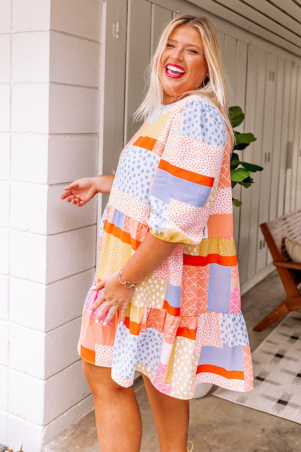 Calling Your Name Shift Dress Curves Image - 3