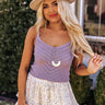 Bondi Beach Boardwalk Knit Tank In Lavender Image - 1