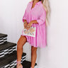 Sunshine Pact Babydoll Dress In Pink Image - 1