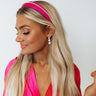 Simply Sassy Headband In Hot Pink Image - 1
