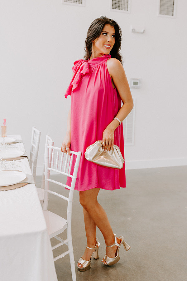 How To Style A Pink Dress - With Dress For A Night