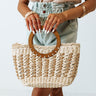 Barbados Bound Raffia Bag In Natural Image - 1