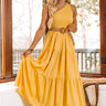Vacation Cove Smocked Maxi In Primrose Yellow Image - 1
