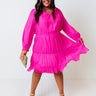 Weekend Meetup Dress in Hot Pink Curves Image - 1