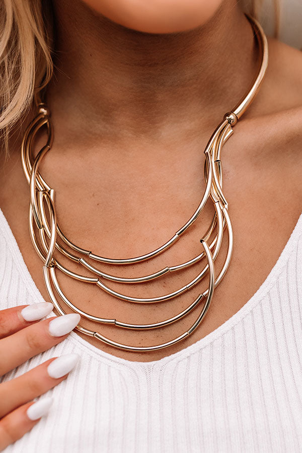 Need A Retreat Layered Necklace