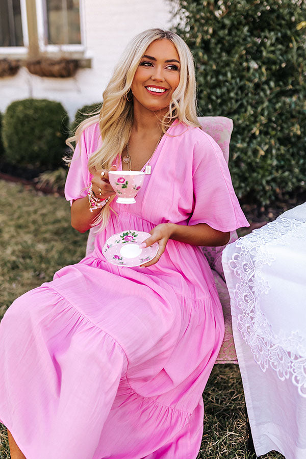 Pink Horizon Maxi Dress main image 0