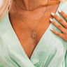 Champagne Getaway Layered Necklace Image - 1