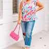 Get The Scoop Ruffle Top Curves Image - 1