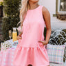 Happiest Girl In The Room Shift Dress In Pink Image - 1