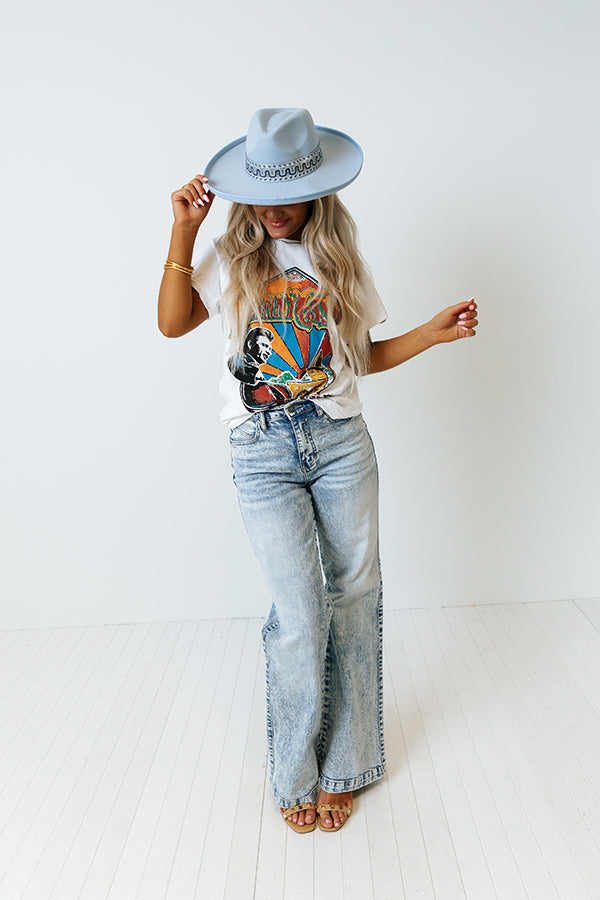 Johnny Cash Distressed Graphic Tee Image - 2