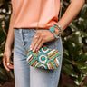Soul To Soul Embellished Clutch Image - 1