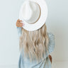 Hilton Head Island Faux Suede Fedora Image - 1