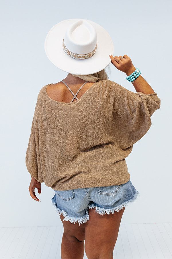 Care For You Knit Top Curves Image - 5