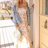 Steps To the Beach Crochet Maxi Image - 1