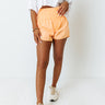 Back At It Again Shorts In Neon Coral Image - 1