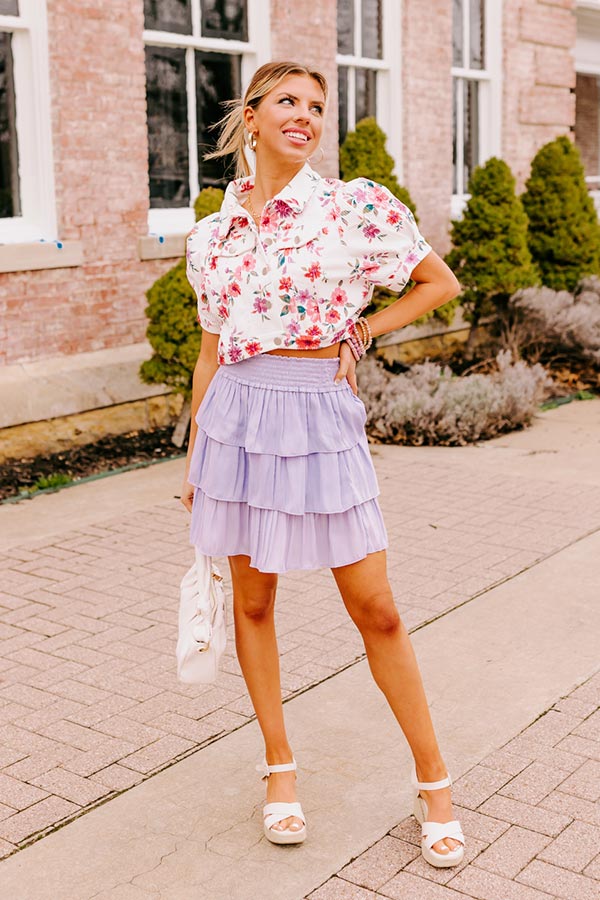 The Quince Tiered Skirt