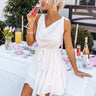 Bubbles At Brunch Dress In White Image - 1