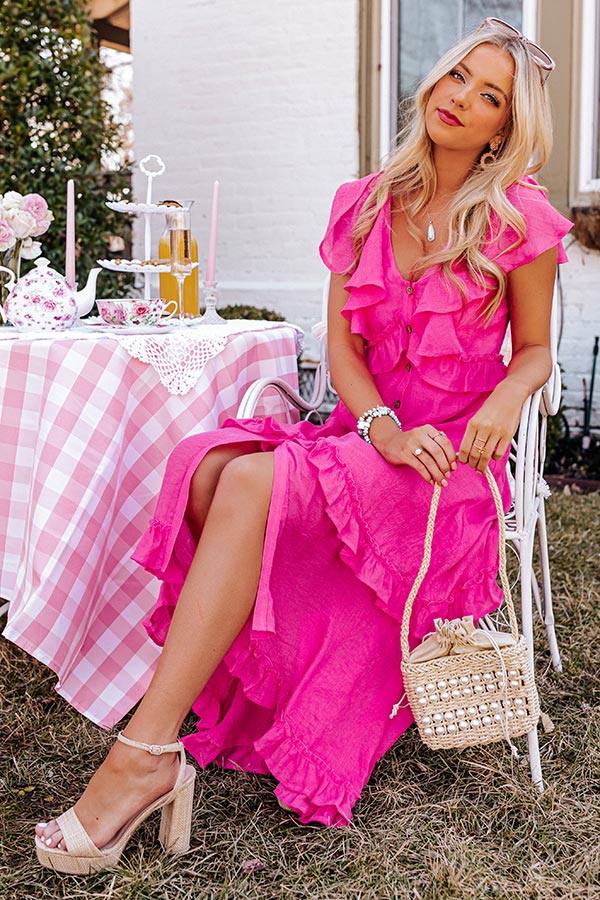The Hot Spot Midi Dress