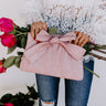 All The Glamour Clutch In Blush Image - 1