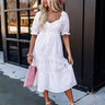 Hearts In Love Eyelet Midi Image - 1