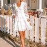 Hamptons Forever Smocked Dress In White Image - 1