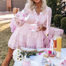 Hamptons Forever Smocked Dress In Pink Image - 1