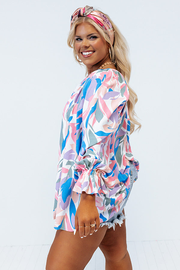 Delightful Night Shift Top Curves Image - 3